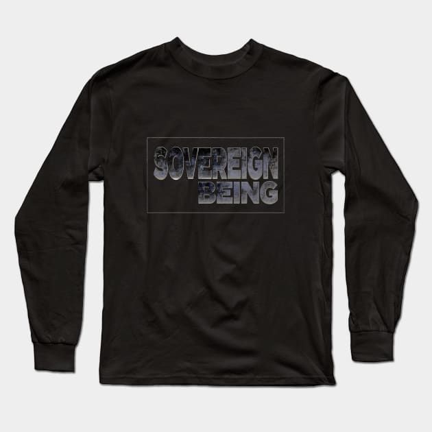 Sovereign Being II Long Sleeve T-Shirt by LunarLanding